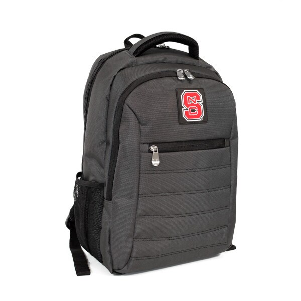 Smartpack Backpack w/Block S Logo - Charcoal